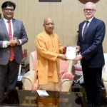 सिंगापुर की कंपनी एपी मोलर माएर्स्क के प्रमुख ने की मुख्यमंत्री योगी आदित्यनाथ से मुलाकात